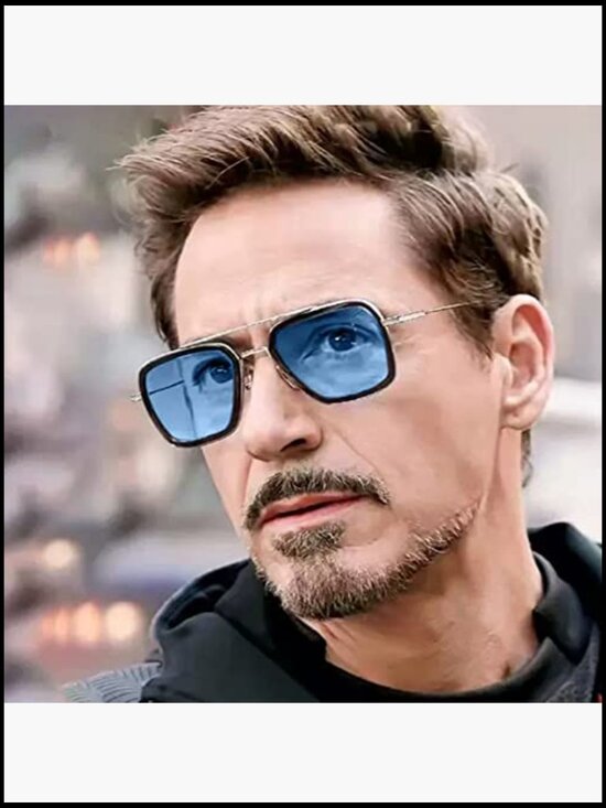 Vintage Square Metal Frame Polarized Sunglasses for Men Women main image 6
